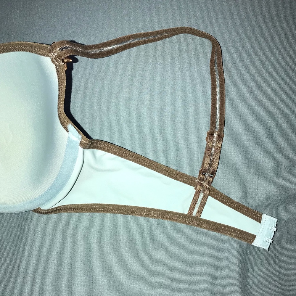 Nicole by Nicole Miller Bra in Blue/Brown - Picture 5 of 9